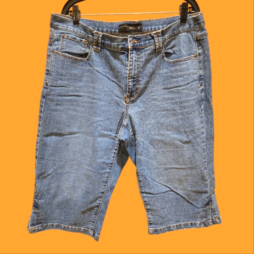 Venezia Denim Petalpushers EUC Size 18 - Picture 1 of 9